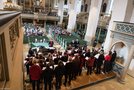 Blick über Chor und Gemeinde in der Wittenberger Stadtkirche