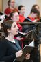 Luise singt ein Solo im Musical