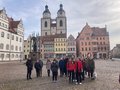 Auf dem Marktplatz von Wittenberg